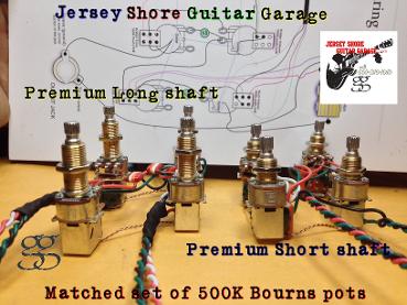 Guitar Wiring Pots - Long shaft vs. Short shaft